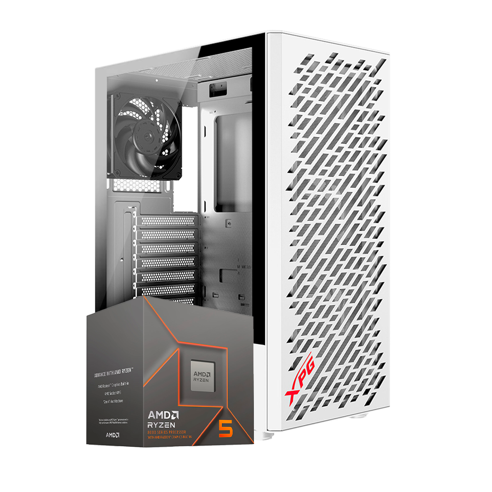 PC AIR 8000S - Rryzen 5 8600G, DDR5 16GB, M.2 256GB, 430W, A620