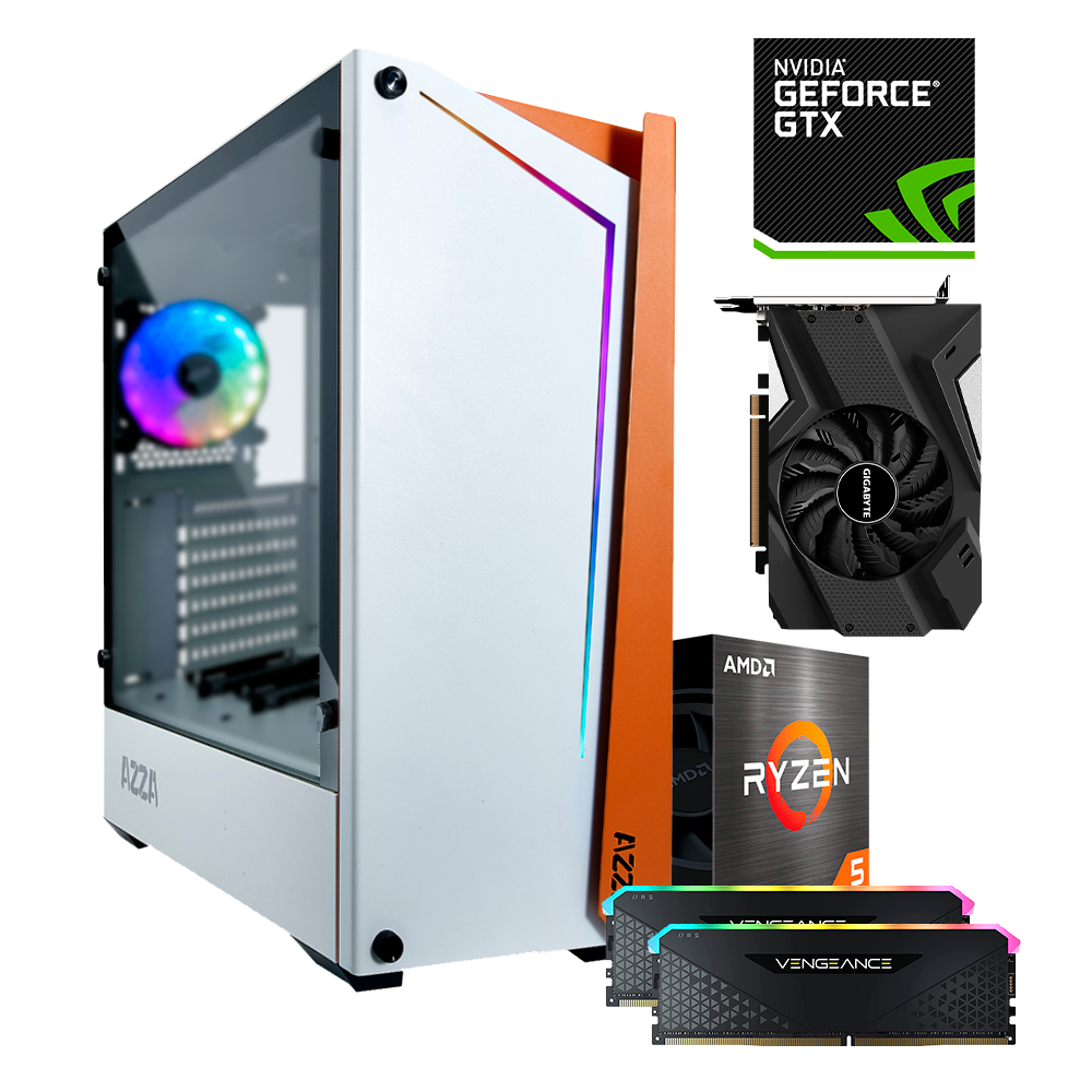 PC APOLO X Ryzen 5 4500, GTX 1650 4GB OC, 16GB DDR4, SSD 512GB.