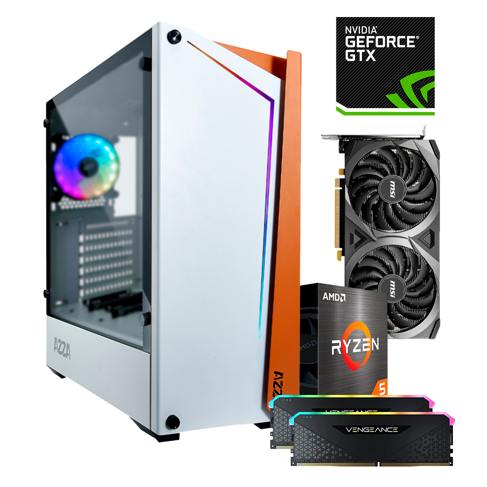 PC APOLO X Ryzen 5600, RTX 3060 12GB OC, 16GB DDR4, SSD 512GB