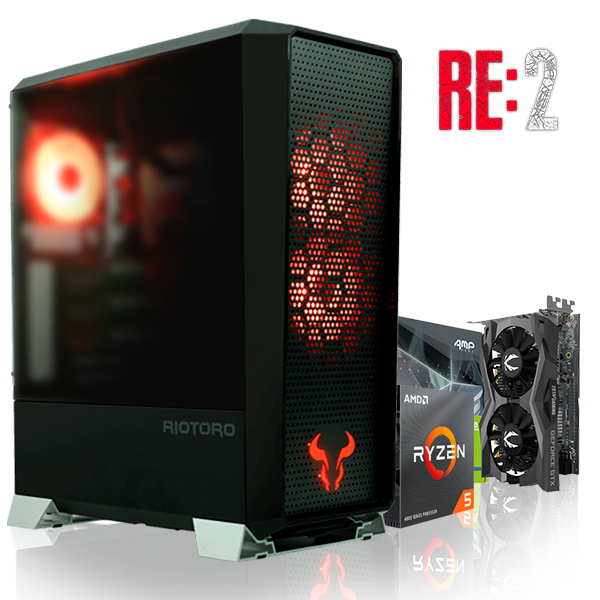 PC EVO GS - RE2 Ryzen 5 4500, GTX 1650, M.2 250GB.