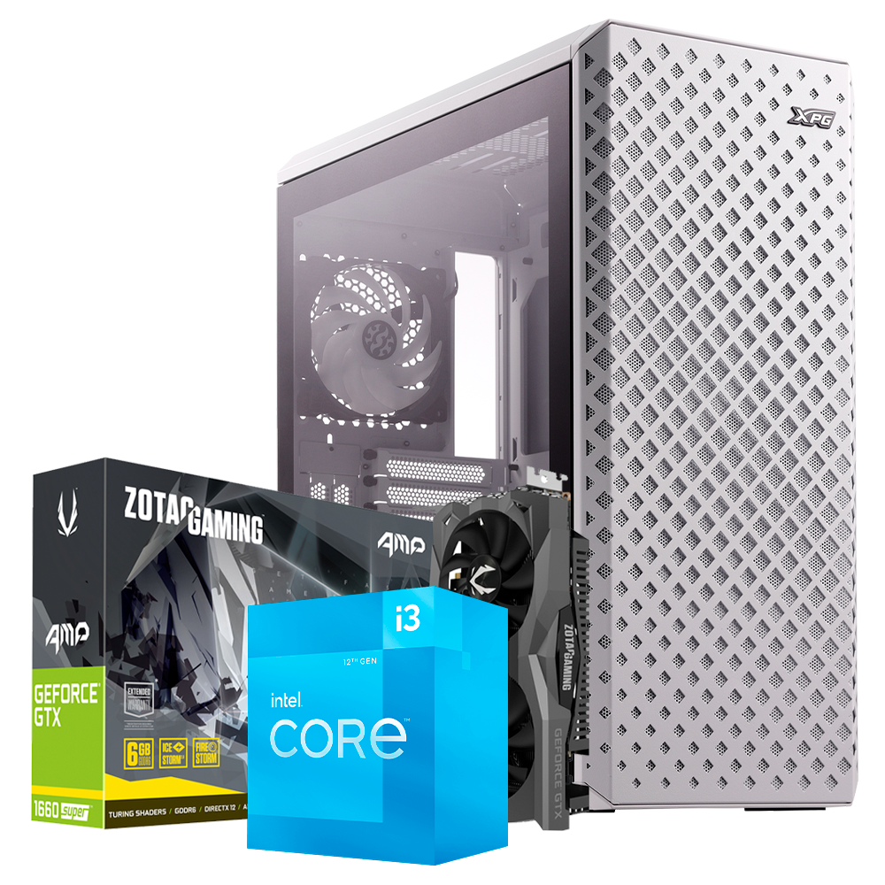PC FREDDY i3 12100, GTX 1660 SUPER 6GB, 16GB DDR4, M.2 256GB, 650W 80+ BRONCE.
