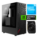 PC Intel AIR 13th, i3 13100F, 16GB 3200Mhz, 256GB M.2, RTX 3050 8GB, H610, 550w 80+