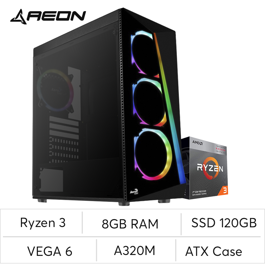 PC POTATO - Gaming Basic,  Ryzen 3 4350G