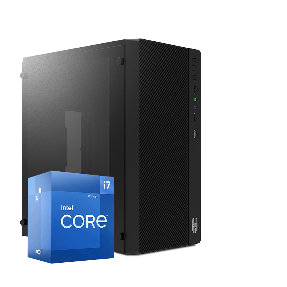 Pc Standard Intel i7-12700, RAM 16GB, SSD 240GB, 500W 80+