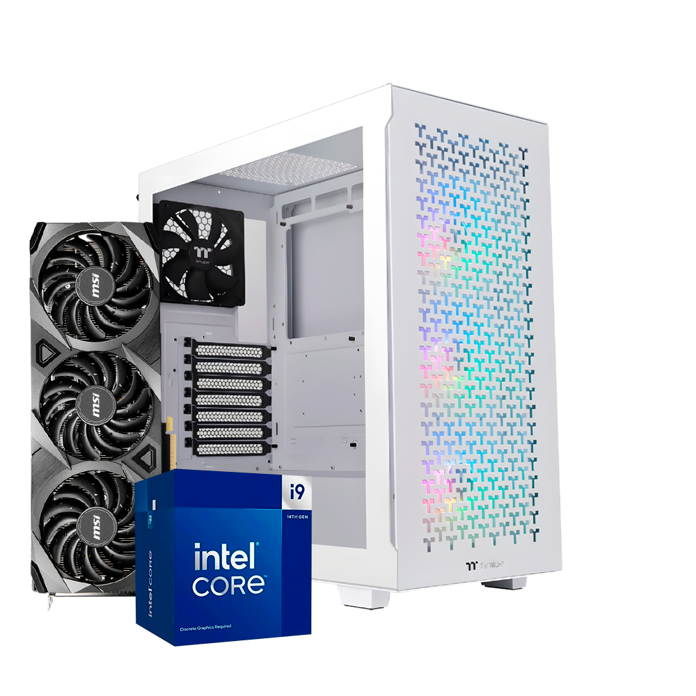 PC V350 TT ULTRA, Intel i9-14900KF, RTX 3070 8GB OC, DDR5 16GB, M.2 512GB, 750W 80+ Gold