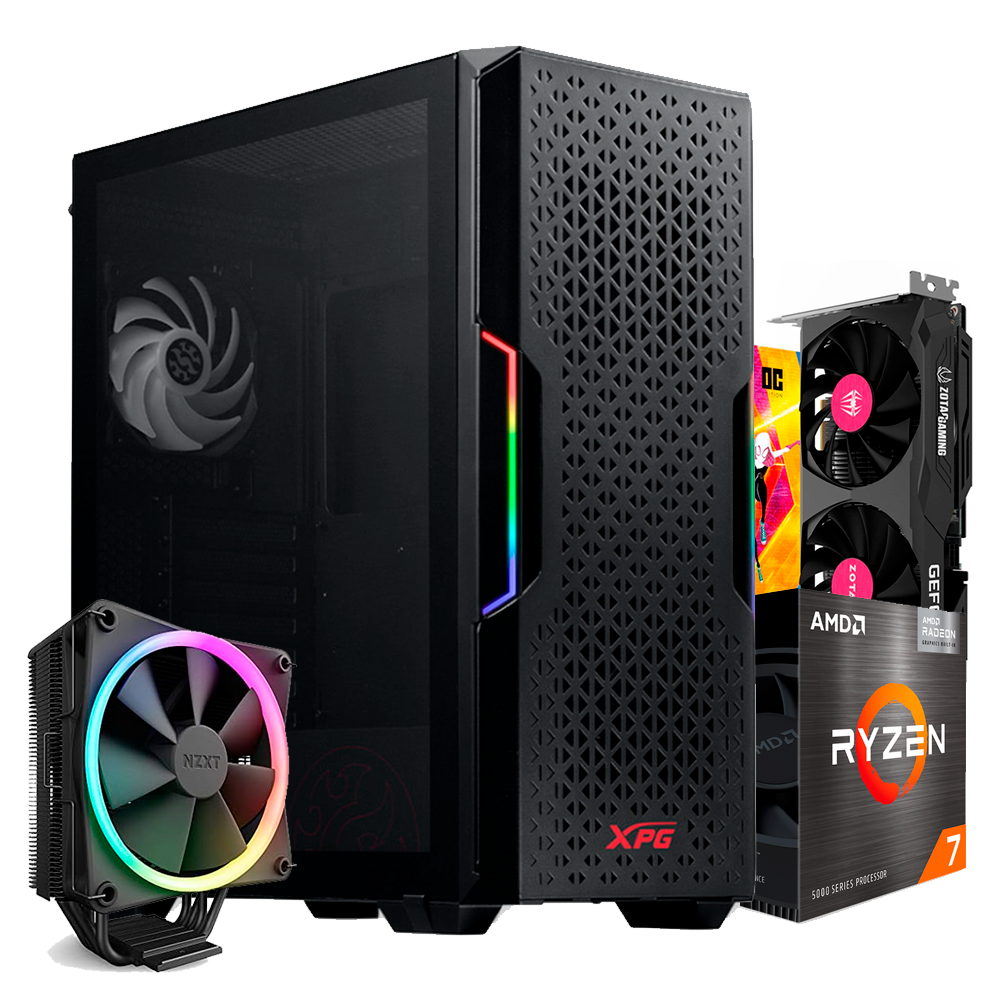PC ZEN Starker , Ryzen 5 5700G, 32GB DDR4, 1TB m.2, RTX 4060, 650w 80+
