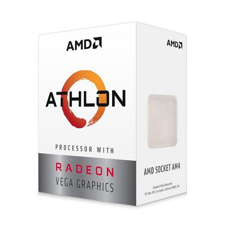 Procesador AMD Athlon 240GE 3.5Ghz con Vega AM4