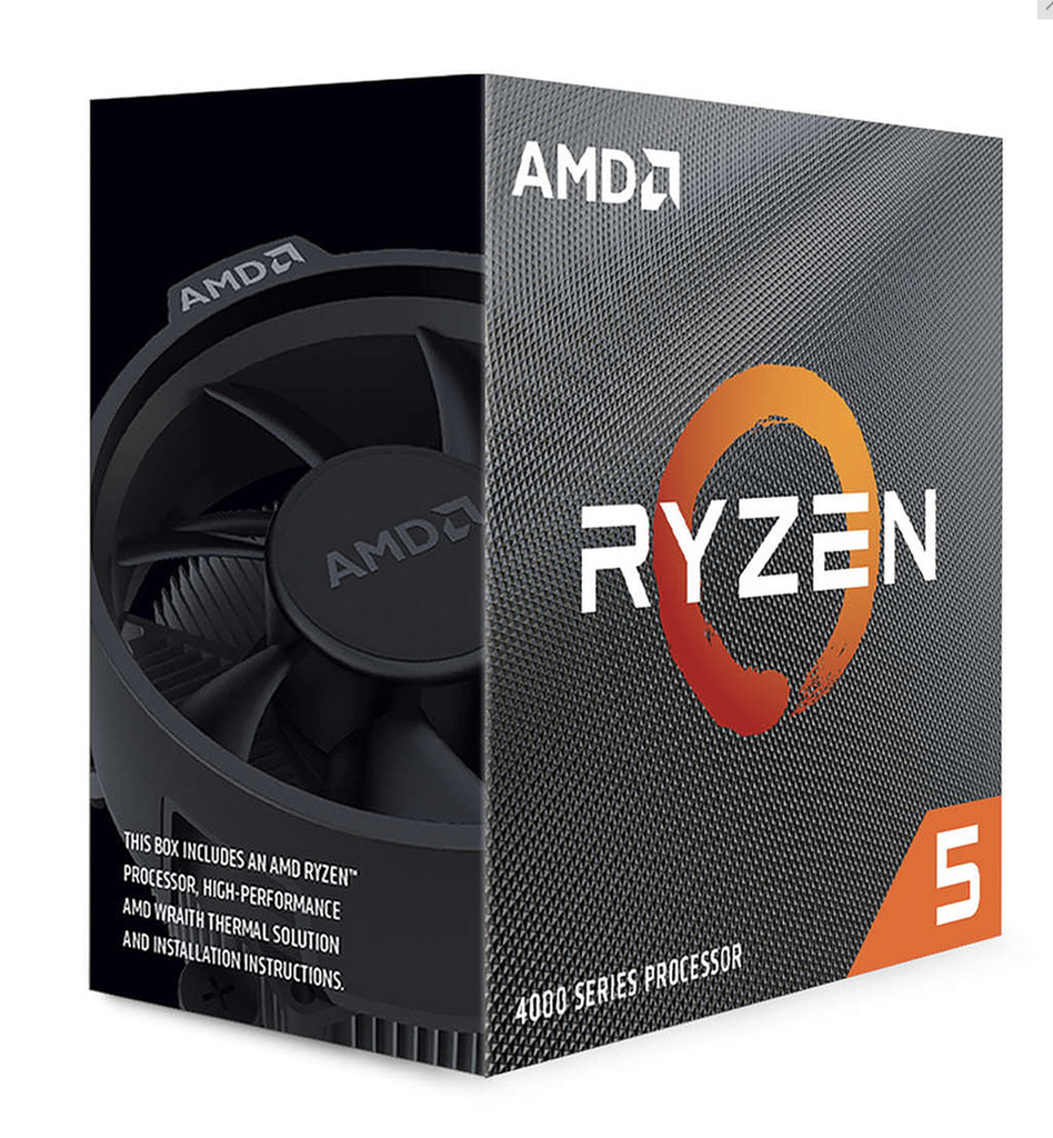 Procesador AMD Ryzen 5 4600G, Vega 7, 3.7GHz 6 nucleos 8MB 65W TDP AM4, 100-100000147BOX