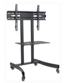 Rack Soporte de tv móvil con Rodos con y ajustable de 32″ a 70″