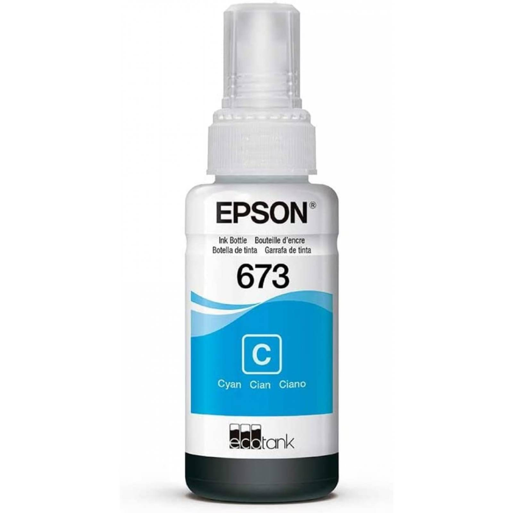 Refil de Tinta T673 - 220 Color Cian - Epson L800