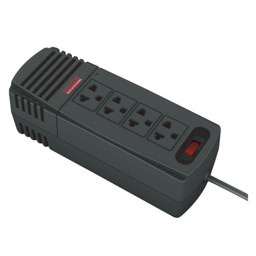 Regulador de Voltaje MARUSON 800VA, 400W, 4 Salidas, Led AVR-800A