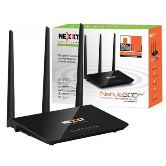 Router Nebula 300 PLUS Wireless-N All-in-one Nexxt