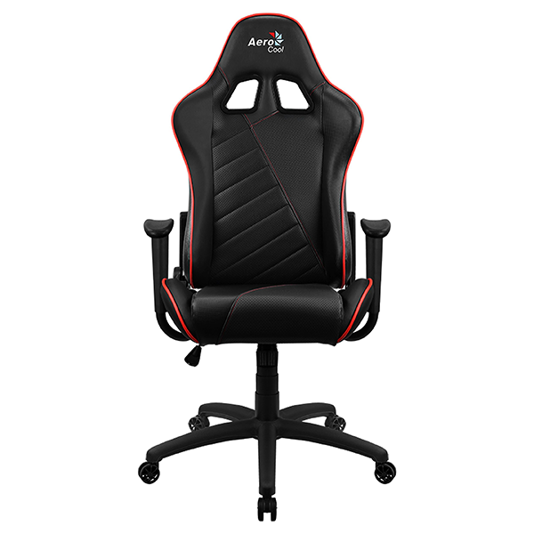 Silla Gamer, Aerocool AC110 AIR, Black/Red