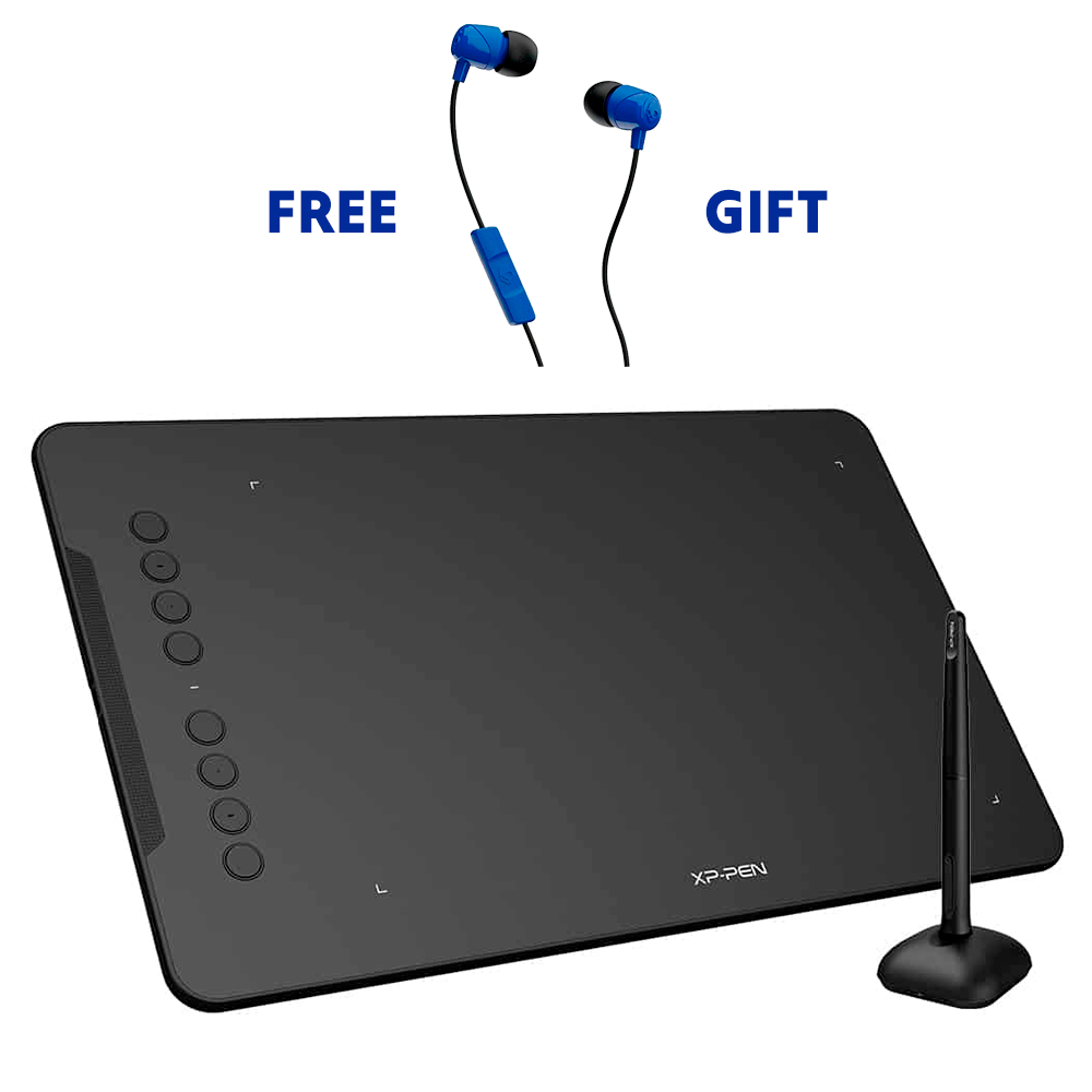 Tableta de dibujo XP PEN Deco 01 V2. + Free GIF SkullCandy JIB Wired - KT