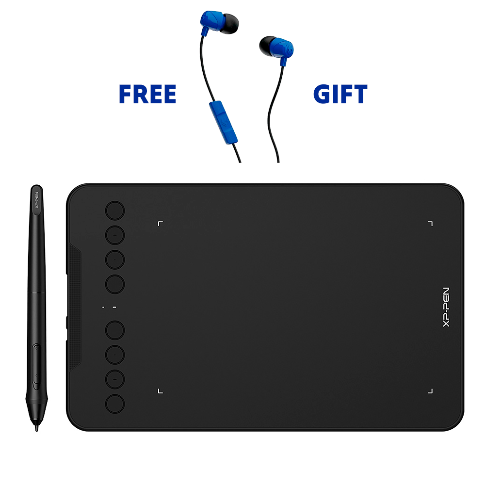 Tableta de dibujo XP PEN Deco Mini 7, USB, 7 x 4.3 + Free GIF SkullCandy JIB Wired KT