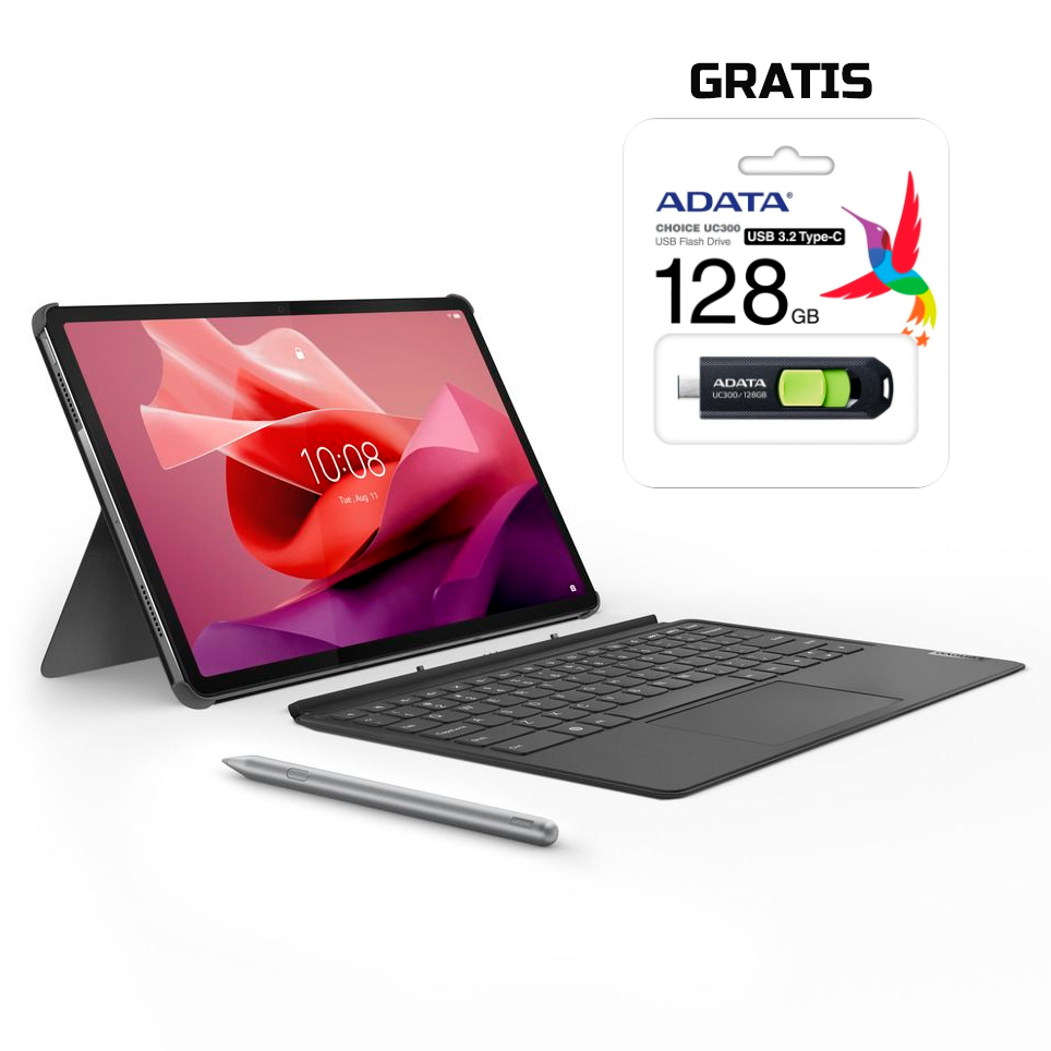Tablet P12 Lenovo, 12.7",  Android, Media Tek Dymensity 7050, 8GB, 256GB - ZACH0154PA + GRATIS USB-C 128GB KT