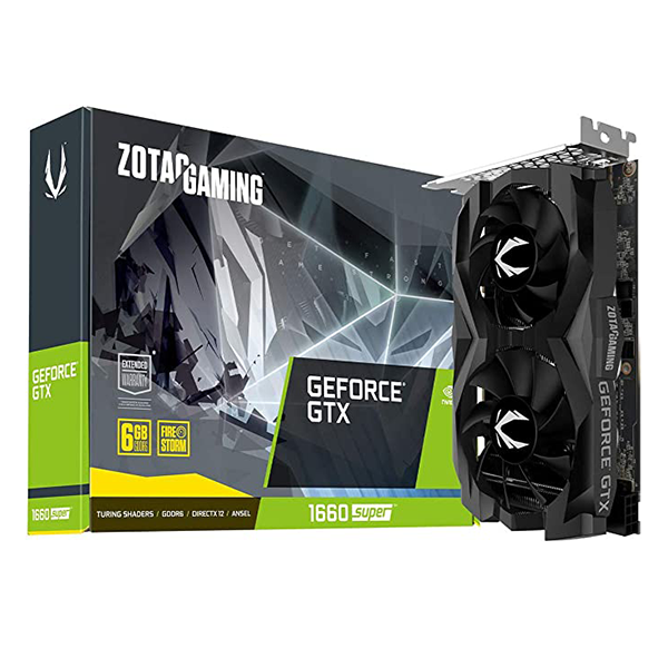 Tajeta de video Zotac Geforce GTX 1660 Super 6GB 192Bit ZT-T16620F-10M