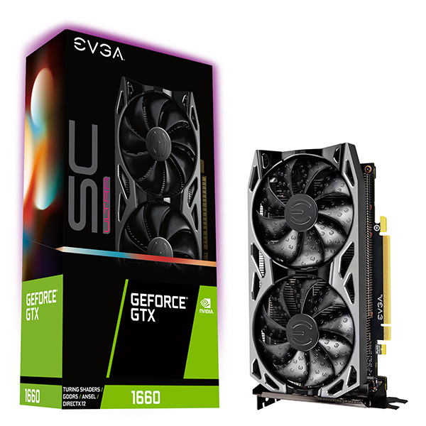 Tarjeta de Video EVGA GTX 1660 TI SC Ultra Gaming
