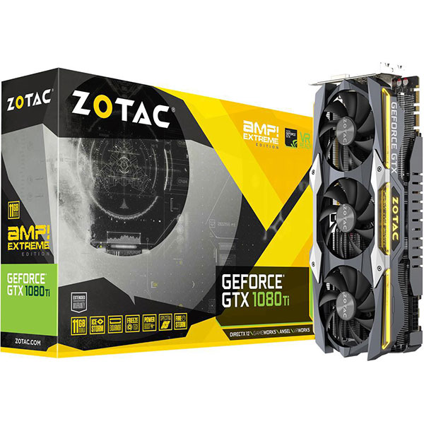Tarjeta de Video GeForce GTX 1080 Ti 11GB AMP Zotac