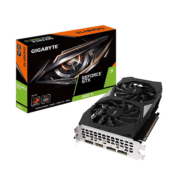 Tarjeta de Video Gigabyte GTX 1660 TI OC 6GB DDR6 GV-N166TOC
