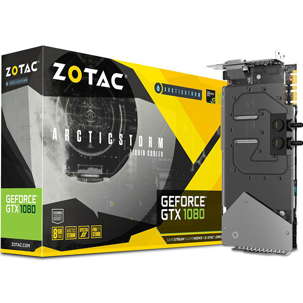 Tarjeta de Video GTX 1080 8GB ArcticStorm Zotac