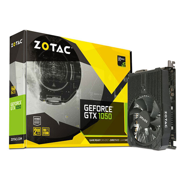 Tarjeta de Video NVidia GTX 1050 Mini 2GB GDDR5 Zotac