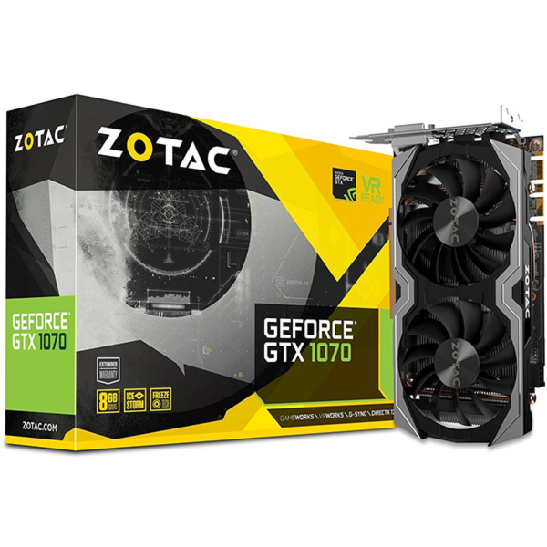Tarjeta de Video Nvidia GTX 1070 8GB - Mini GDDR5 256Bits Zotac