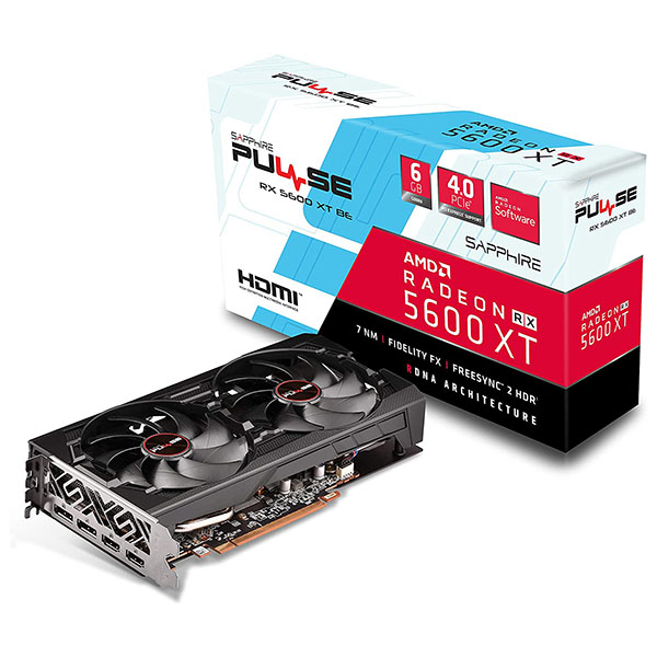 Tarjeta de video Sapphire Pulse Radeon RX 5600XT 6GB