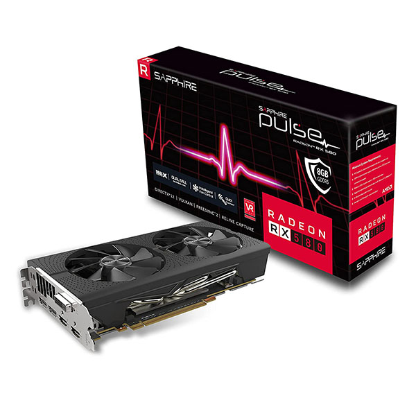Tarjeta de Video Sapphire Pulse RX 580 8GB