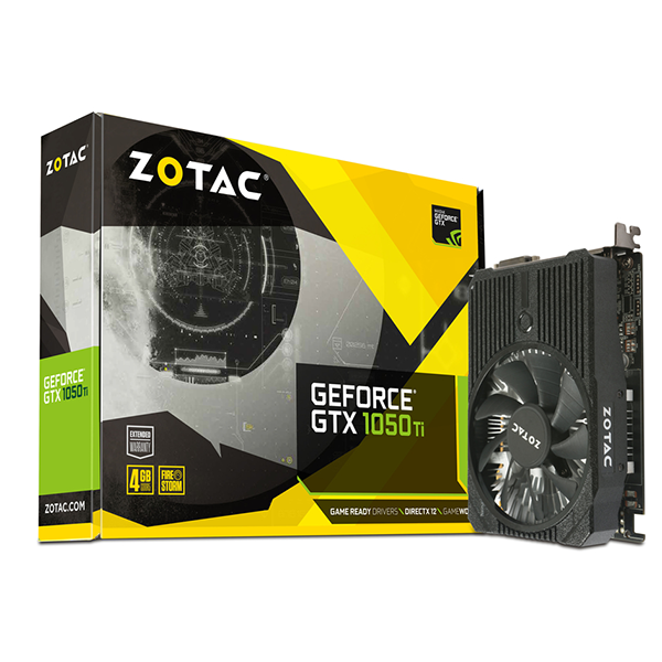 Tarjeta de Video ZOTAC NVidia GeForce GTX 1050 Ti Mini 4GB GDDR5  - ZT-P10510A-10L