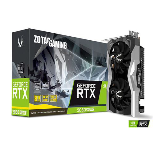 Tarjeta de video Zotac RTX 2060 SUPER Mini 8GB GDDR6  ZT-T20610E-10M