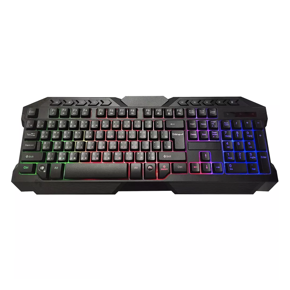 Teclado AZZA Gaming Menbrana KBAZ-015 ESP