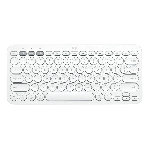 Teclado Logitech K380 Bluetooth Multi dispositivo Blanco ESP