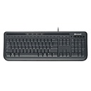 Teclado Microsoft Wired 600 Multimedia Black USB  Spanish ANB-00004