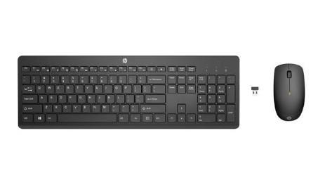 Teclado y mouse, HP inalámbrico, 1Y4D0AA