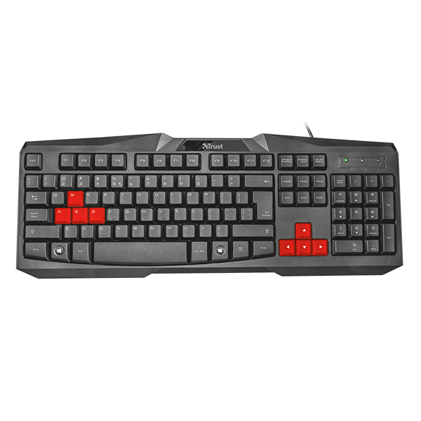 Trust Teclado Gaming Ziva ES USB