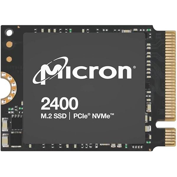 Unidad de estado solido M.2 Micron 2400 - 512GB Gen4 2230 - MTFDKBK512QFM New Pull