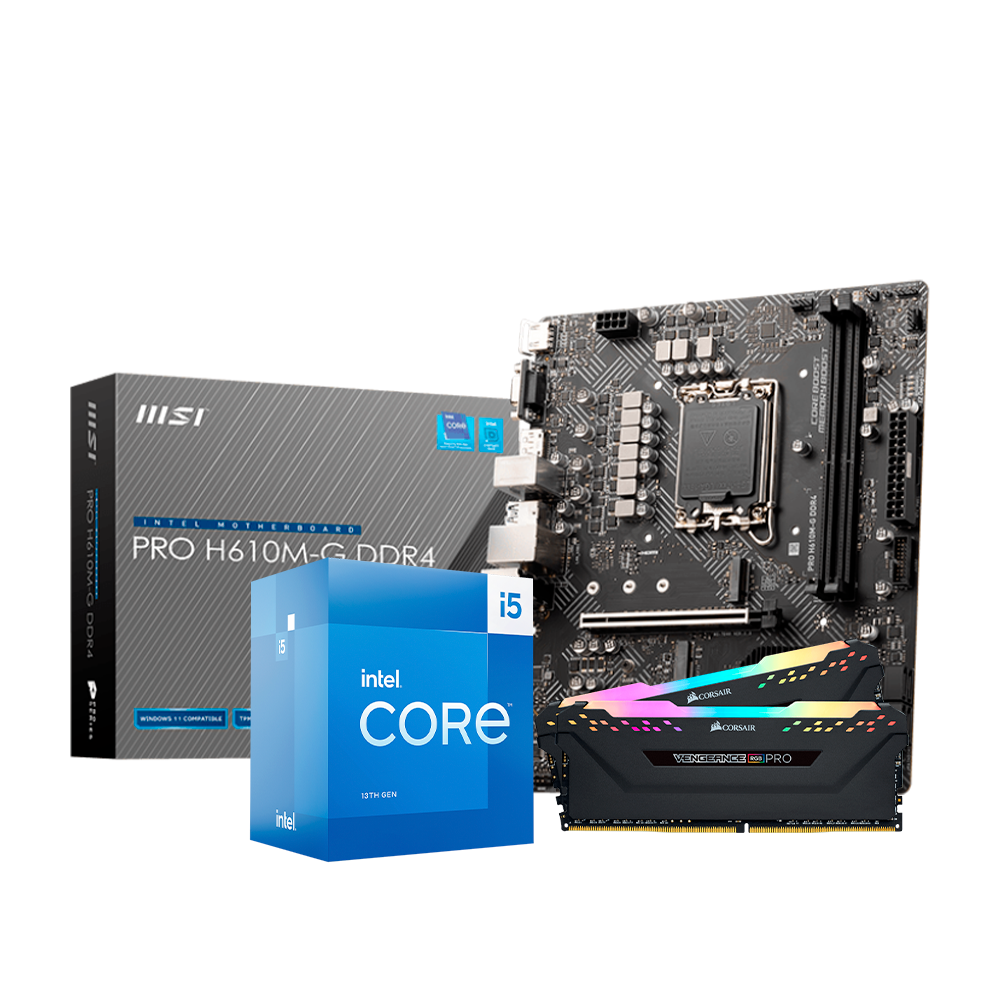 UPGRADE KIT intel i5 13400, Chipset H610M-G, 16GB DDR4