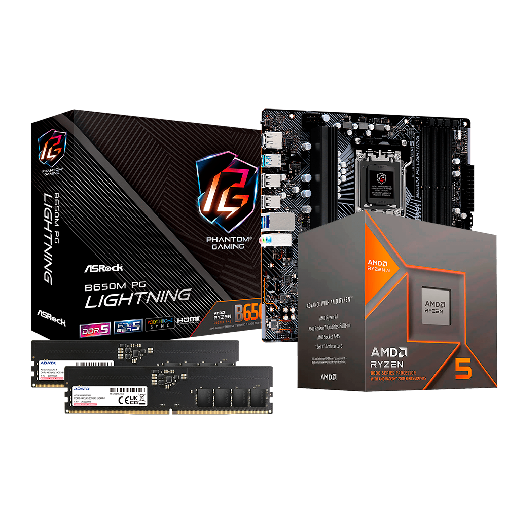 Upgrade Kit Ryzen 5 8600G, Chipset B650, 16GB DDR5