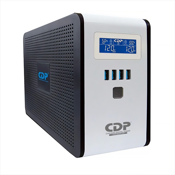 UPS CDP Smart Pantalla LCD 750VA 350w 4 Puertos USB