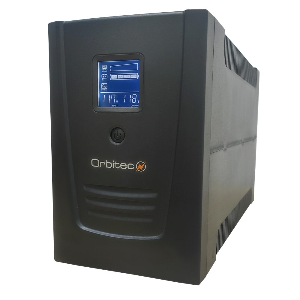 UPS ORBITEC 1500VA/900watts, 8 Salidas, TU-1510LCD