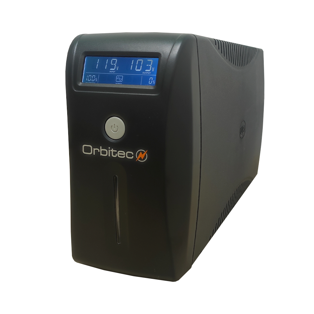 UPS ORBITEC 800VA LCD 8 Salidas, 480W-TU-8008LCD