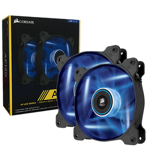 Ventilador Air Series AF120 LED Azul Twin Pack Corsair