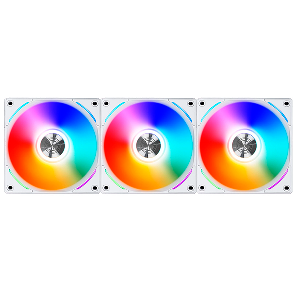 Ventilador UNI SL Lian Li -  L-Connect 120mm RGB White AL120-3 G48.12AL3W.00