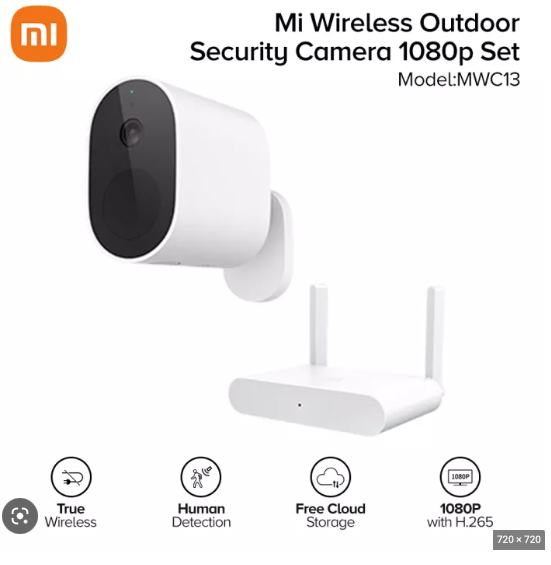 Xiaomi Mi Wireless Outdoor Security Camera  1080p Set 28990