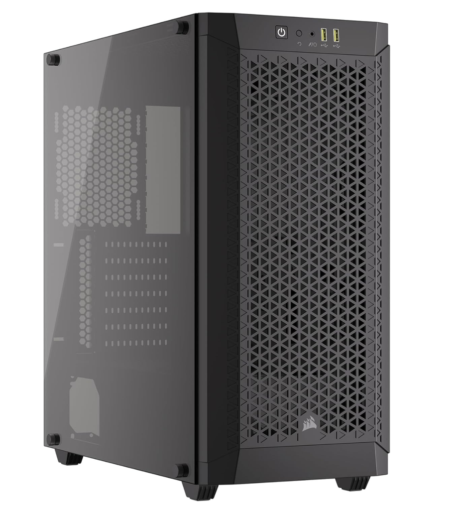 Case Corsair 480T AIRFLOW TG Black, CC-9011271 - NO FANS
