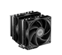 Disipador de Calor CPS RT620 BK CPU Air Cooler, dual tower dual fans,TDP 265W, Intel LGA115X/1200/1700/1851/AMD AM4/AM5 RT620 BK RT620- BKNWXX-GL