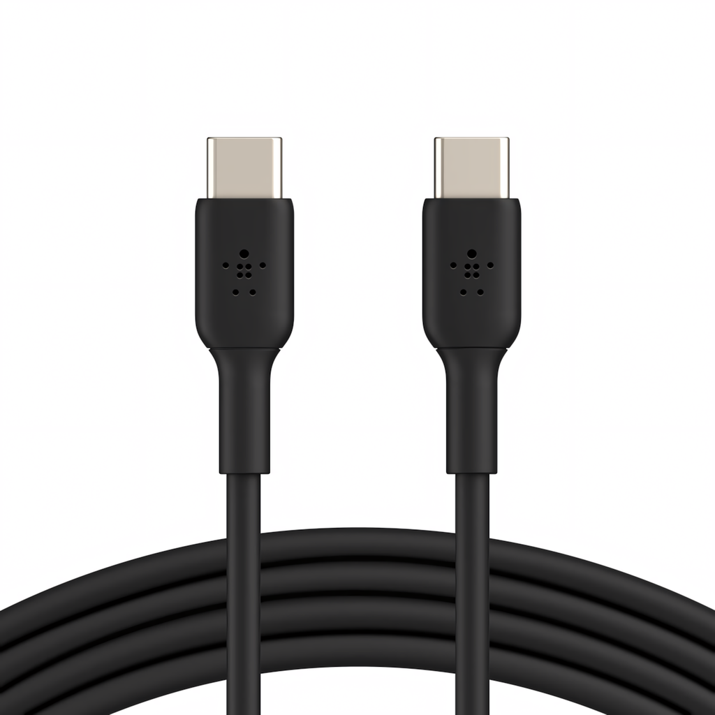 Cable Belkin BoostCharge USB-C to USB-C 1mts. Black, CAB003bt1MBK