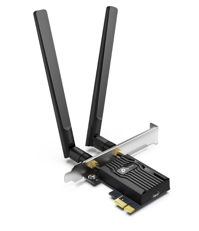 Tarjeta Red TP-Link Archer TX55E AX3000, WiFi 6, Bt 5.2, PCIE-E