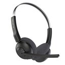 Headset JLAB, Bluetooth, Multipunto 2 dispositivos, 50Hrs., quick mute MIC, Go Work Pop On-Ear Headset PC+MAC+CEL -HBGWRKPOPRBLK4